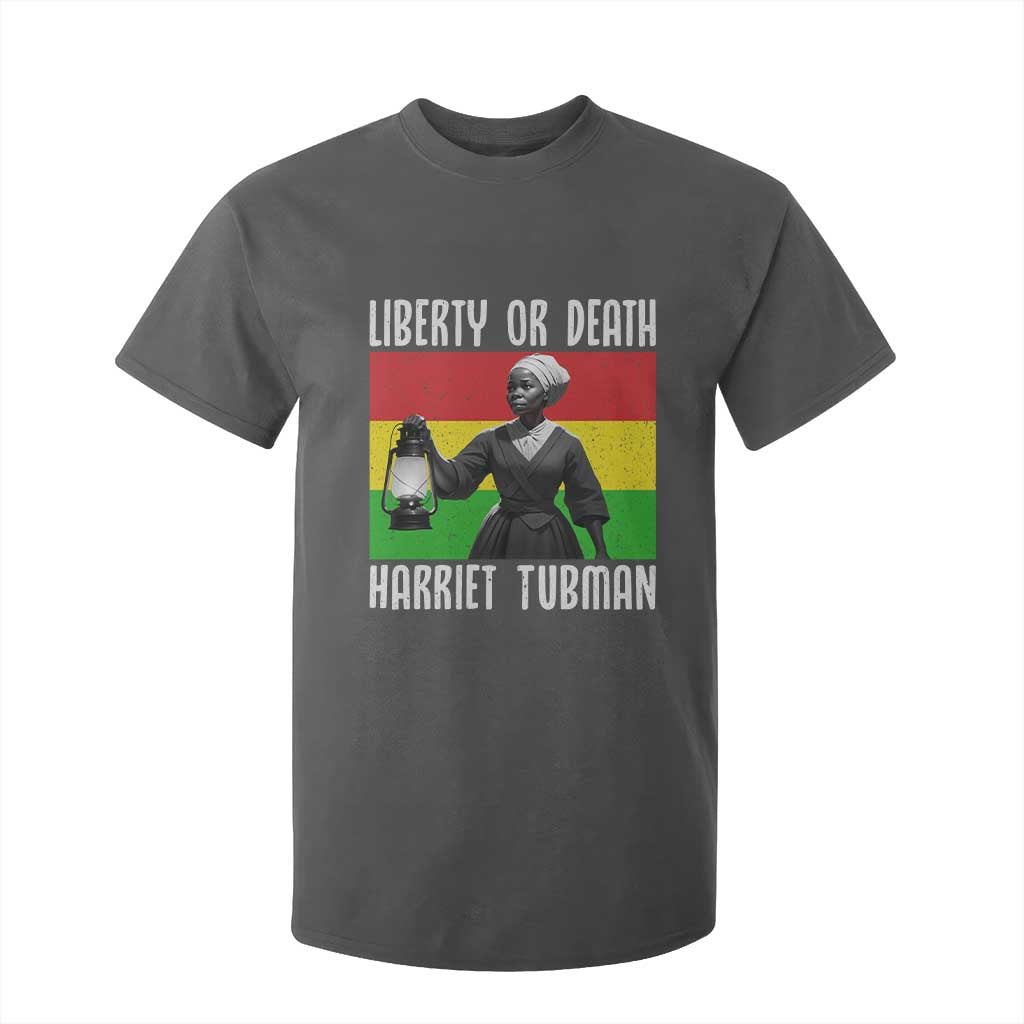 Harriet Tubman Women Leadership T Shirt For Kid Liberty Or Death