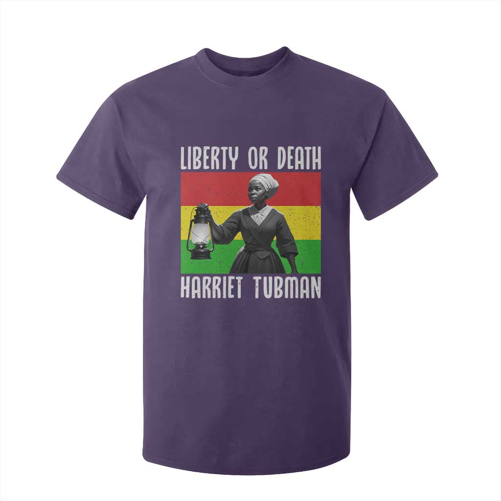 Harriet Tubman Women Leadership T Shirt For Kid Liberty Or Death