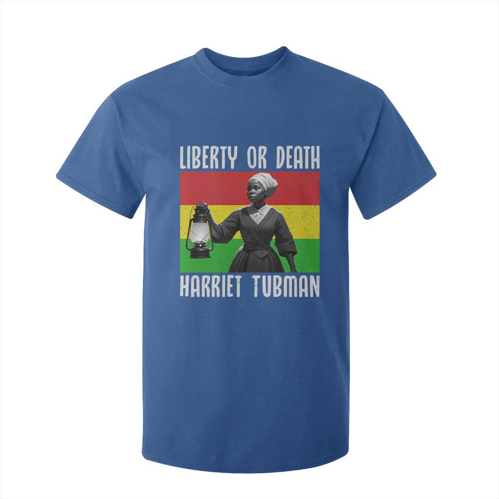 Harriet Tubman Women Leadership T Shirt For Kid Liberty Or Death