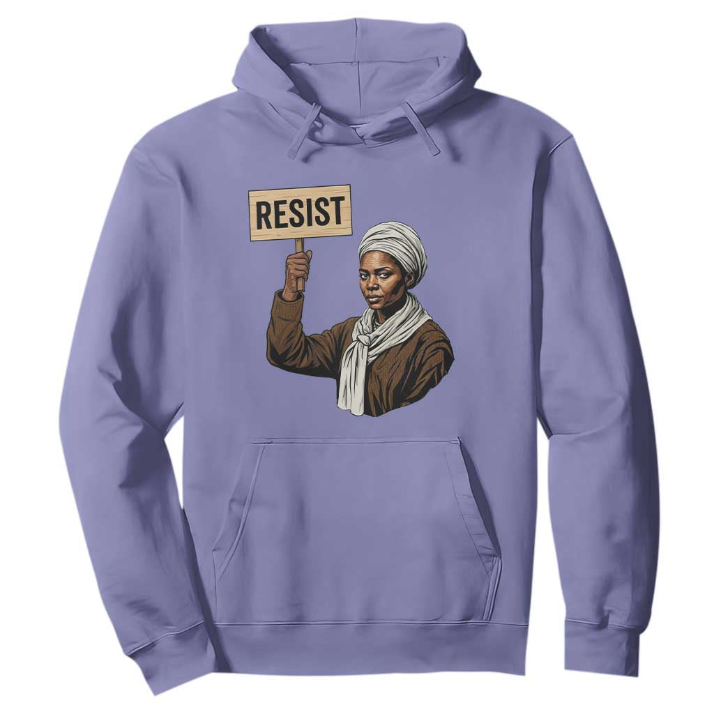 Funny Harriet Tubman Says Resist Hoodie Black Pride Inspiration Gift - African Pride