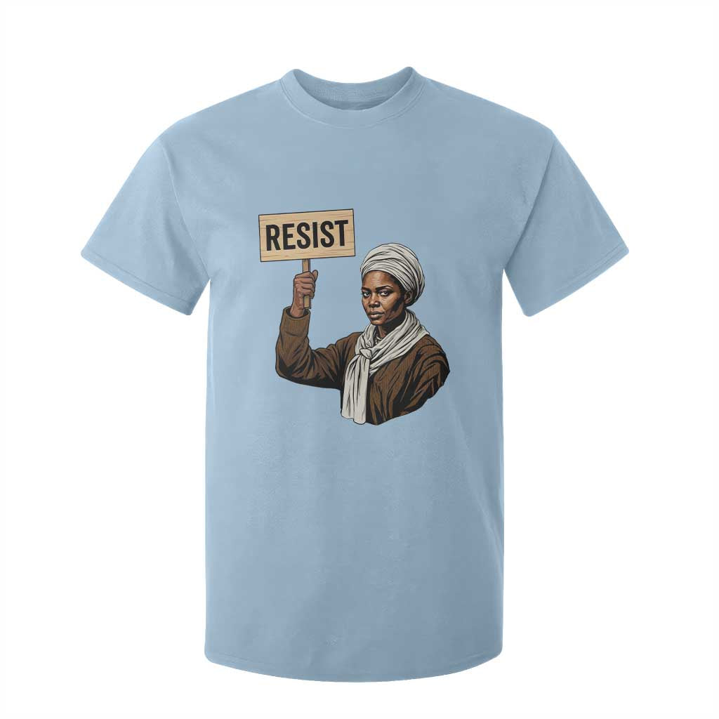 Funny Harriet Tubman Says Resist T Shirt For Kid Black Pride Inspiration Gift - African Pride