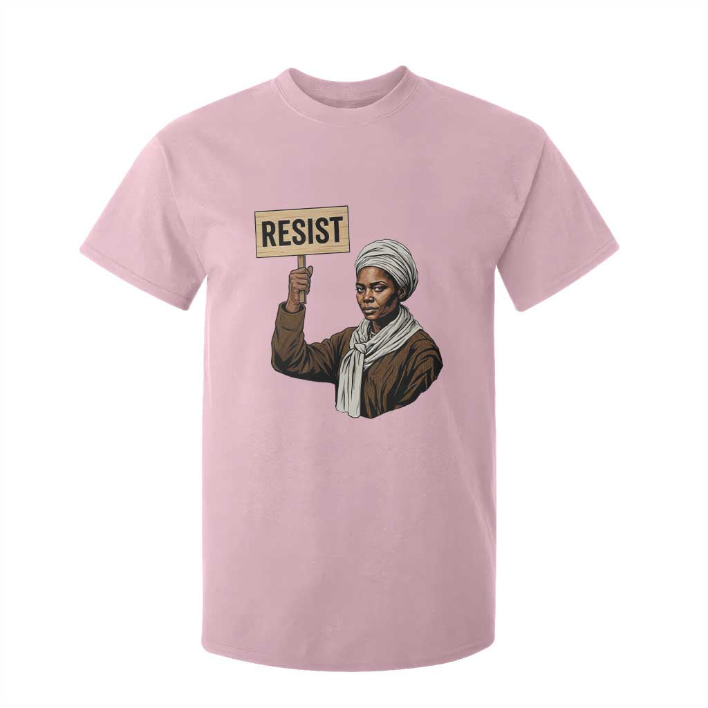 Funny Harriet Tubman Says Resist T Shirt For Kid Black Pride Inspiration Gift - African Pride