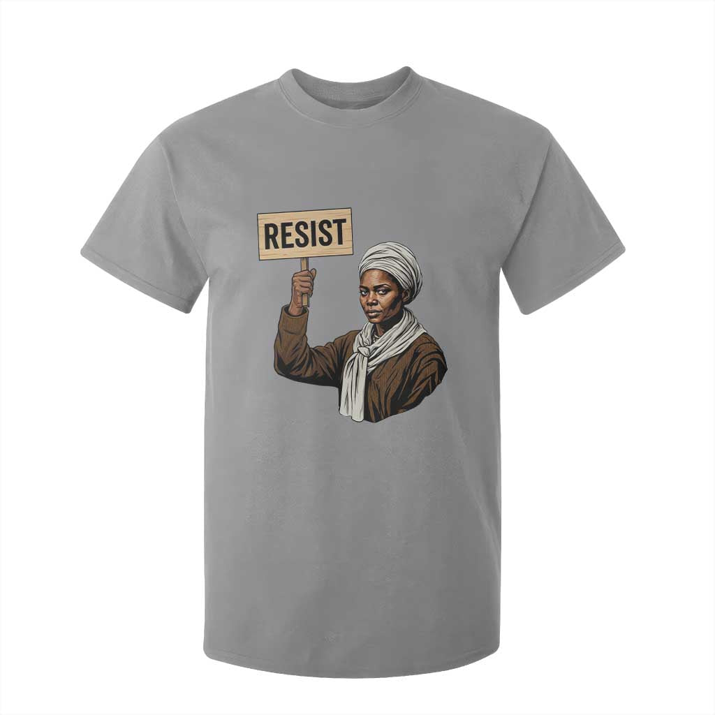 Funny Harriet Tubman Says Resist T Shirt For Kid Black Pride Inspiration Gift - African Pride