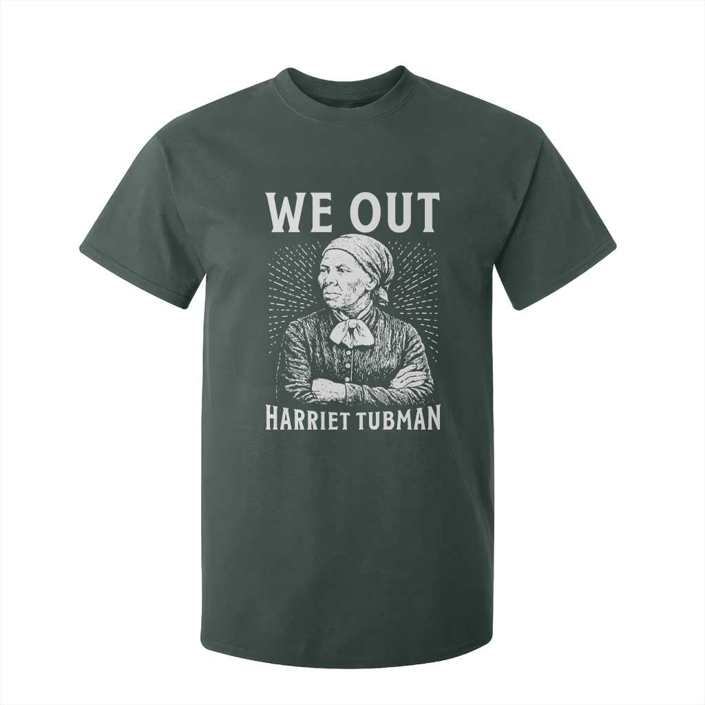 We Out Harriet Tubman T Shirt For Kid Black Women Empowerment