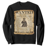 Harriet Tubman Wanted Reward Poster Sweatshirt Liberty Or Death