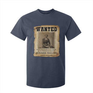 Harriet Tubman Wanted Reward Poster T Shirt For Kid Freedom Or Death
