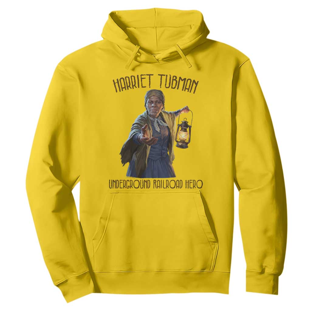 Harriet Tubman Hoodie Underground Railroad Hero Black History Month Gift