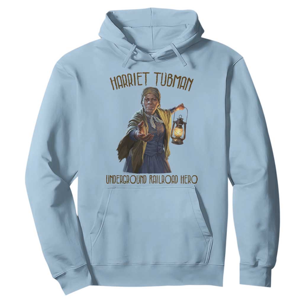 Harriet Tubman Hoodie Underground Railroad Hero Black History Month Gift