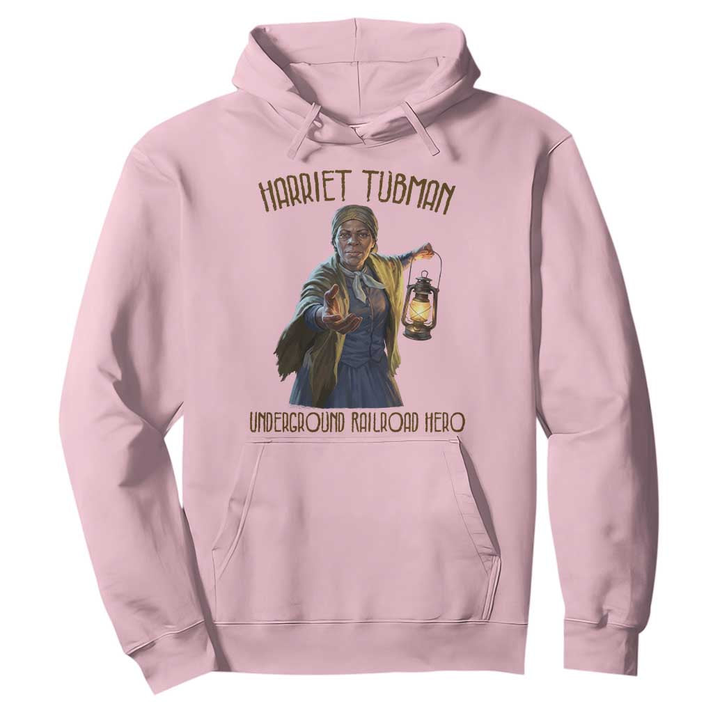 Harriet Tubman Hoodie Underground Railroad Hero Black History Month Gift
