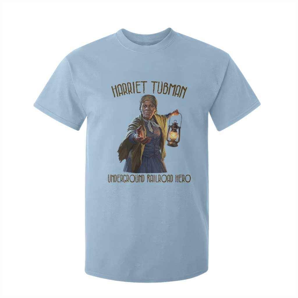 Harriet Tubman T Shirt For Kid Underground Railroad Hero Black History Month Gift