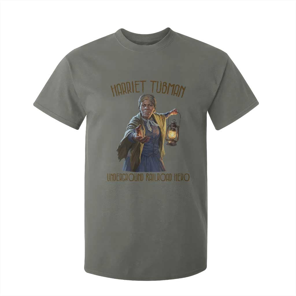 Harriet Tubman T Shirt For Kid Underground Railroad Hero Black History Month Gift
