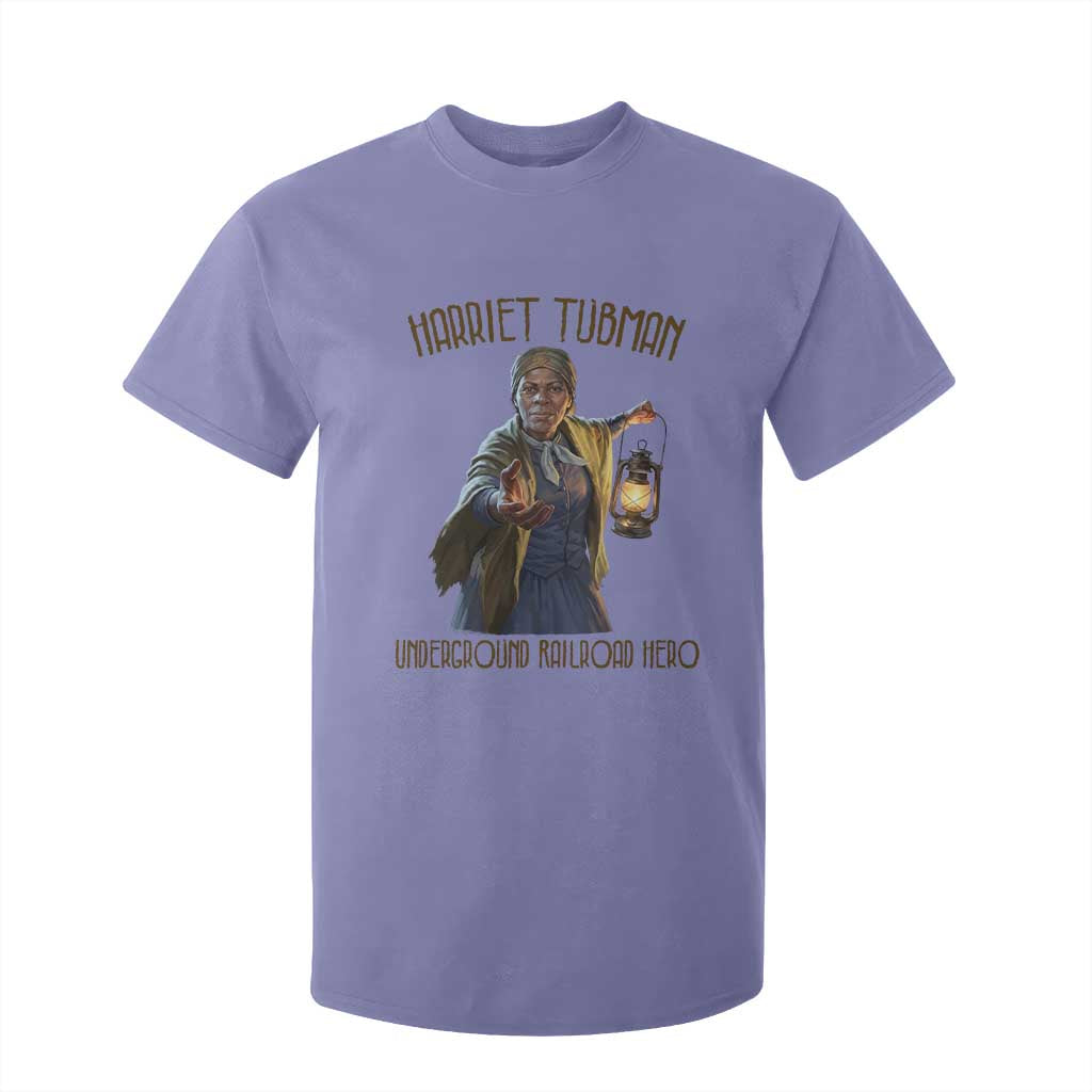 Harriet Tubman T Shirt For Kid Underground Railroad Hero Black History Month Gift