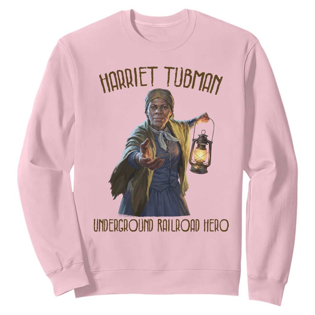 Harriet Tubman Sweatshirt Underground Railroad Hero Black History Month Gift