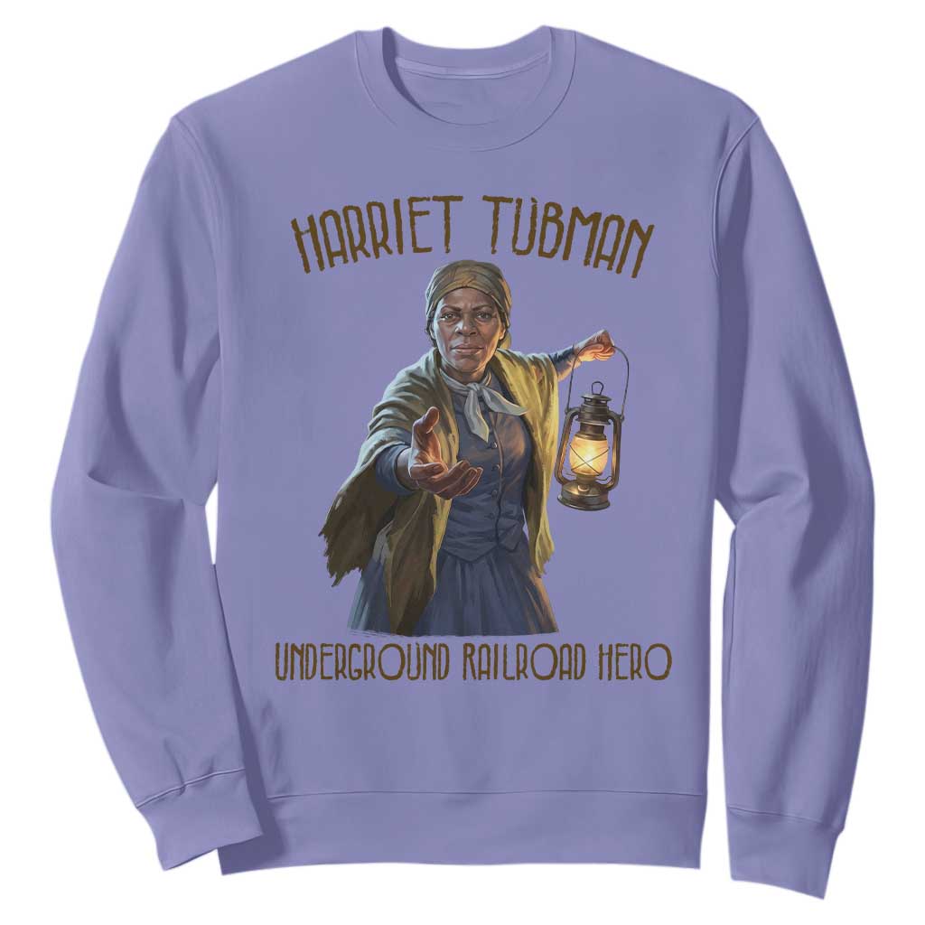 Harriet Tubman Sweatshirt Underground Railroad Hero Black History Month Gift
