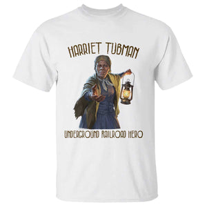 Harriet Tubman T Shirt Underground Railroad Hero Black History Month Gift