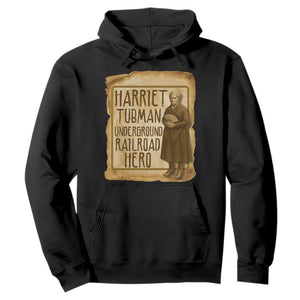 Underground Railroad Hero Harriet Tubman Hoodie Feminist History Gift