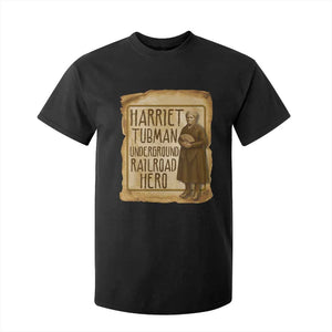 Underground Railroad Hero Harriet Tubman T Shirt For Kid Feminist History Gift