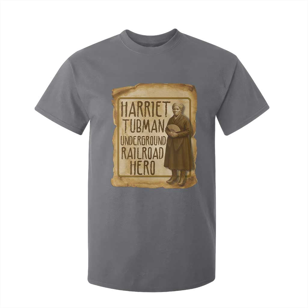 Underground Railroad Hero Harriet Tubman T Shirt For Kid Feminist History Gift