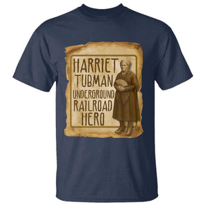 Underground Railroad Hero Harriet Tubman T Shirt Feminist History Gift