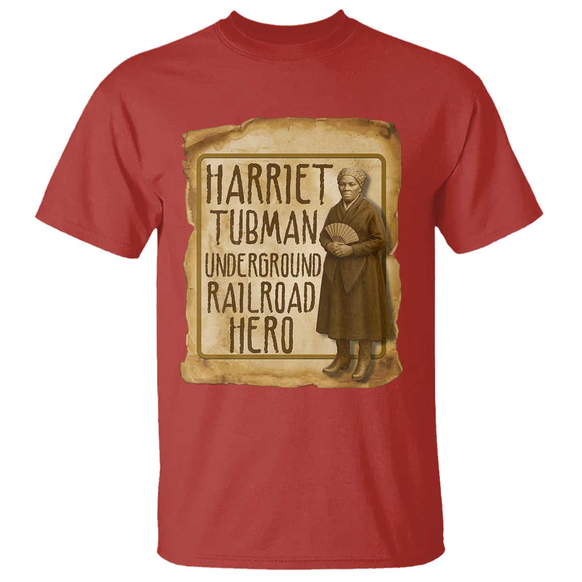 Underground Railroad Hero Harriet Tubman T Shirt Feminist History Gift