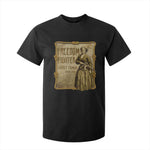 Harriet Tubman Freedom Fighter T Shirt For Kid Feminist History Gift