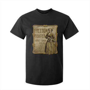 Harriet Tubman Freedom Fighter T Shirt For Kid Feminist History Gift
