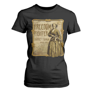 Harriet Tubman Freedom Fighter T Shirt For Women Feminist History Gift