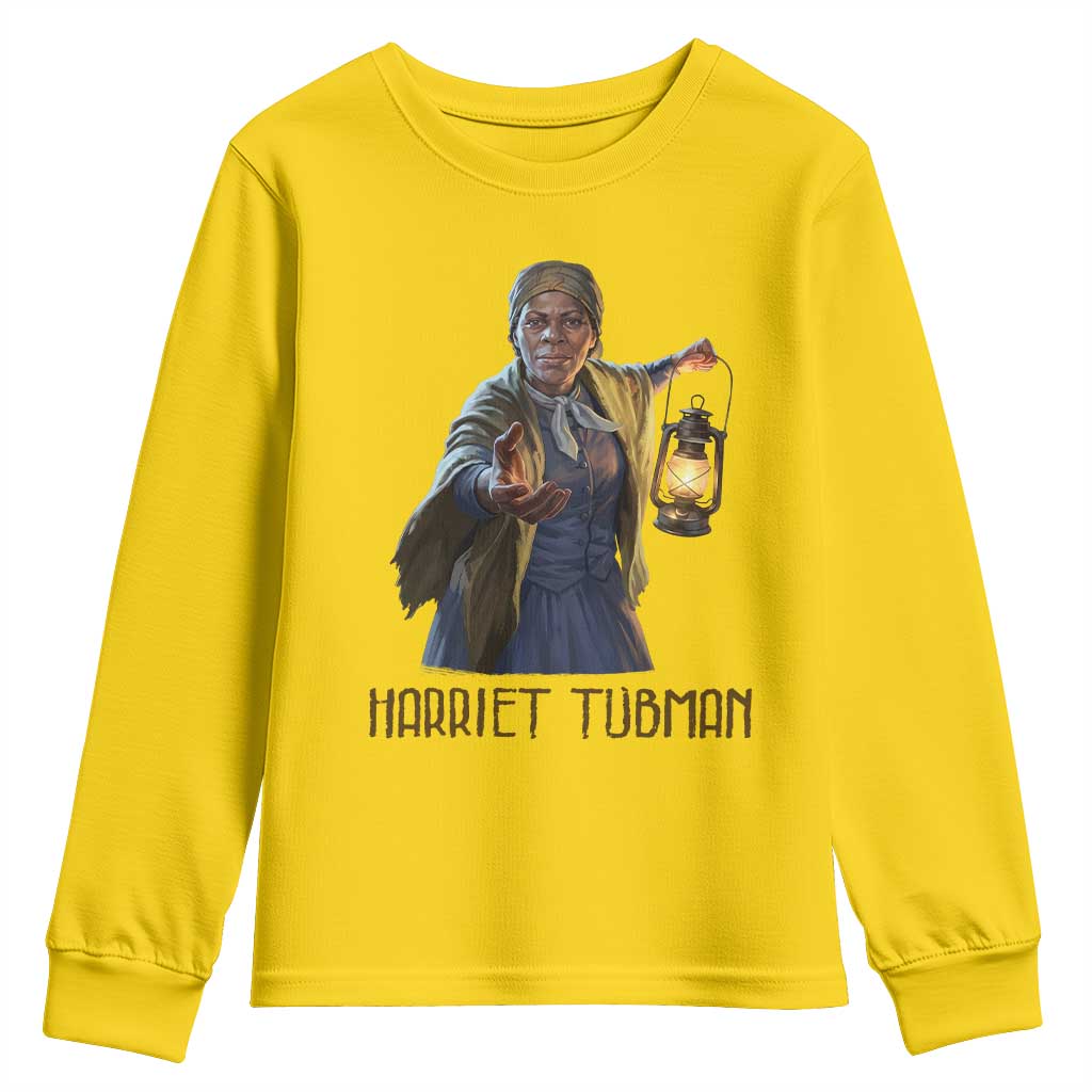 Harriet Tubman Legacy Youth Sweatshirt Gift For History Lovers