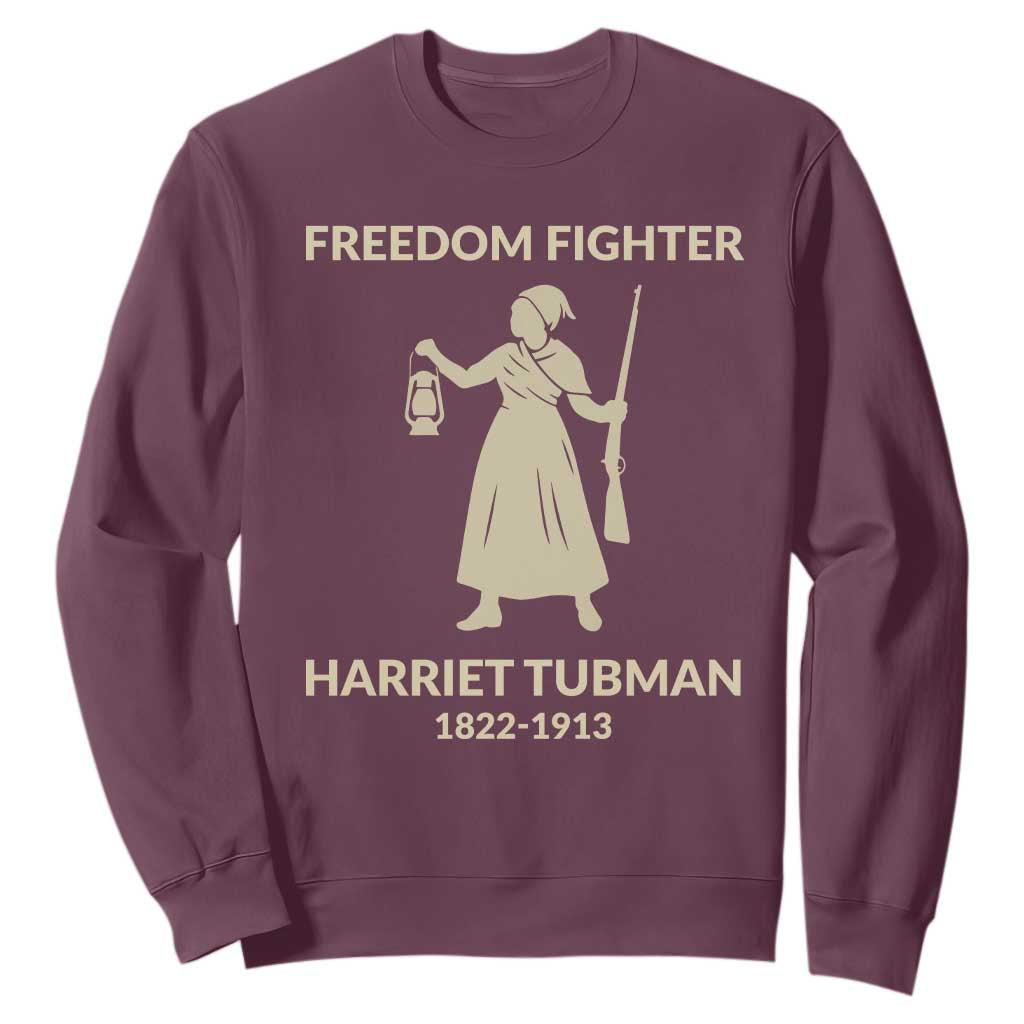 Harriet Tubman Freedom Fighter Sweatshirt History Lover Gift