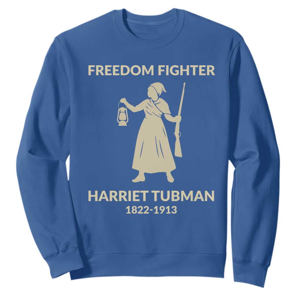 Harriet Tubman Freedom Fighter Sweatshirt History Lover Gift