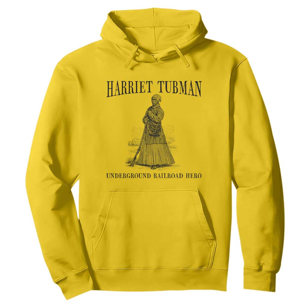 Harriet Tubman Hoodie Underground Railroad Freedom Leader