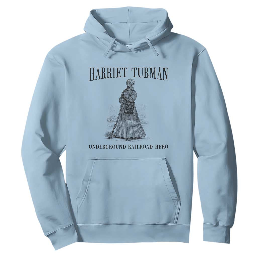 Harriet Tubman Hoodie Underground Railroad Freedom Leader