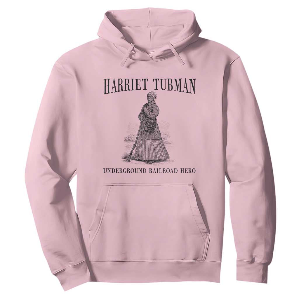 Harriet Tubman Hoodie Underground Railroad Freedom Leader