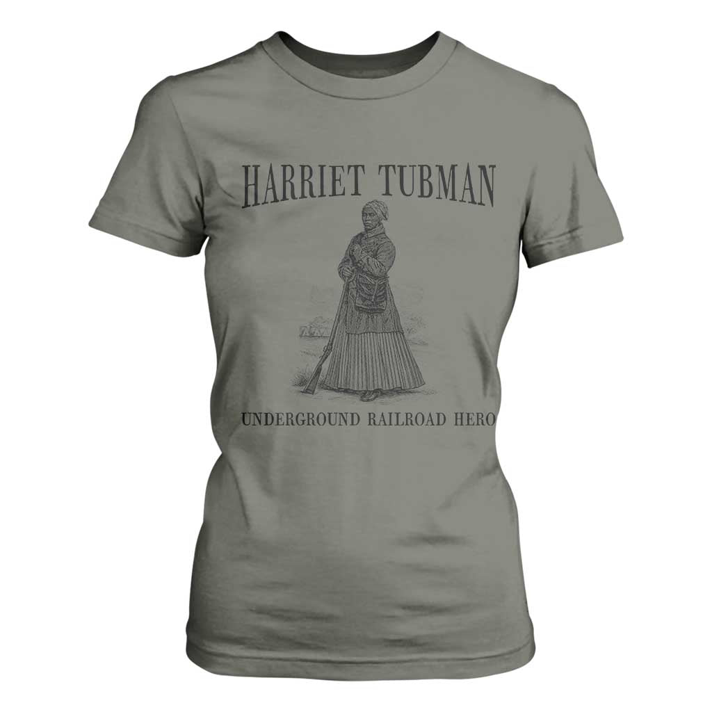 Harriet Tubman T Shirt For Women Underground Railroad Freedom Leader