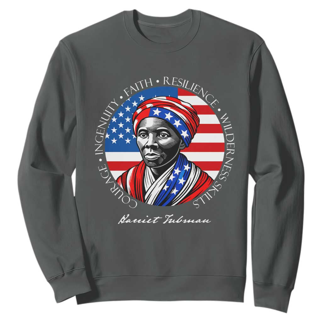 Harriet Tubman Patriotic Sweatshirt Black History Month Gift