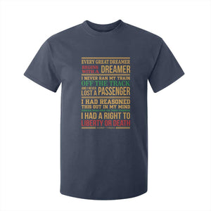 Harriet Tubman Powerful Quote T Shirt For Kid Strong Black Women Pride