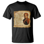 Harriet Tubman T Shirt Black American Hero Underground Railroad