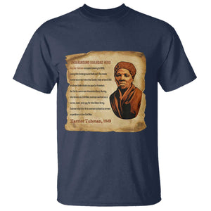 Harriet Tubman T Shirt Black American Hero Underground Railroad