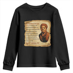 Harriet Tubman Youth Sweatshirt Black American Hero Underground Railroad
