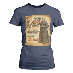 Harriet Tubman We Out T Shirt For Women Vintage Black History Gift