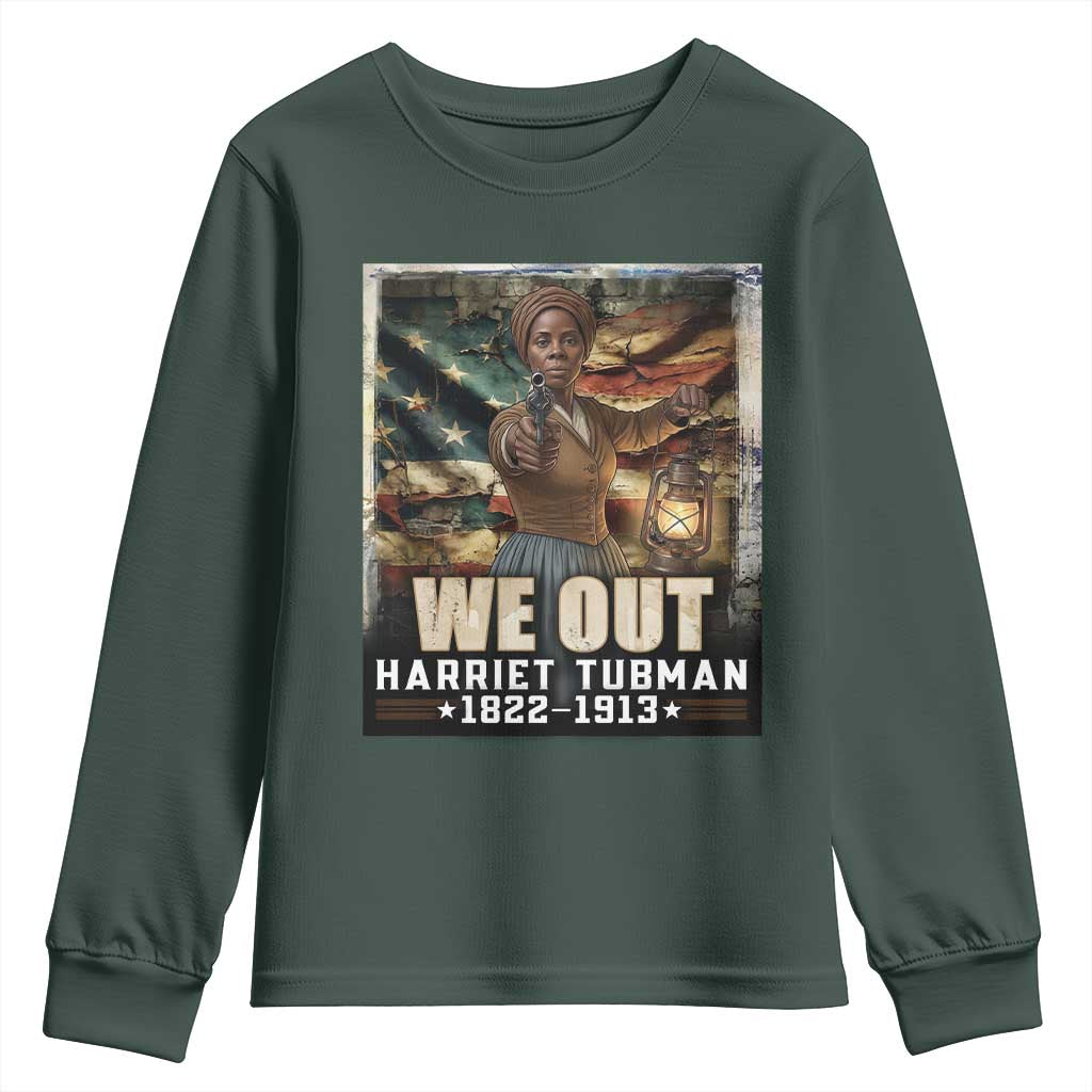 Harriet Tubman Youth Sweatshirt We Out Civil Rights History Movement Gift