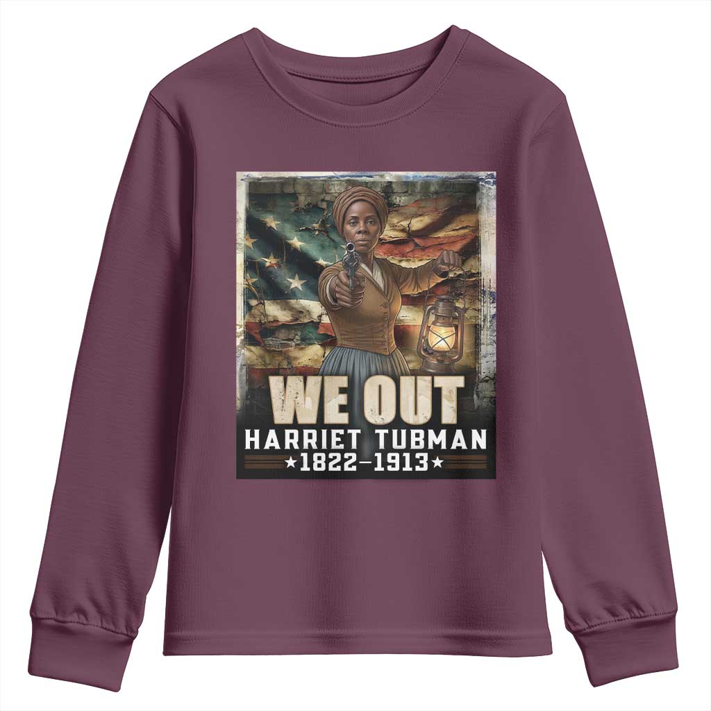 Harriet Tubman Youth Sweatshirt We Out Civil Rights History Movement Gift