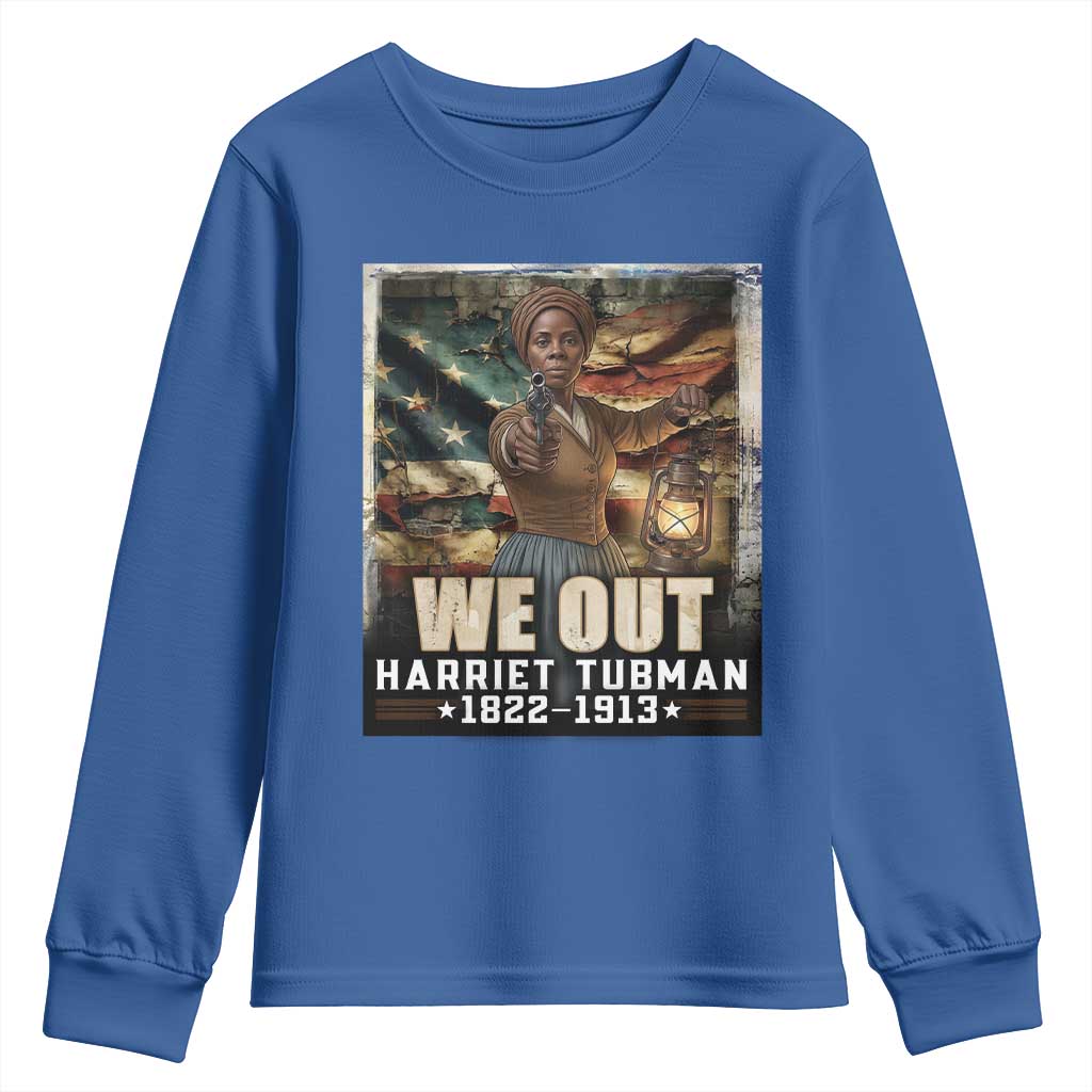 Harriet Tubman Youth Sweatshirt We Out Civil Rights History Movement Gift