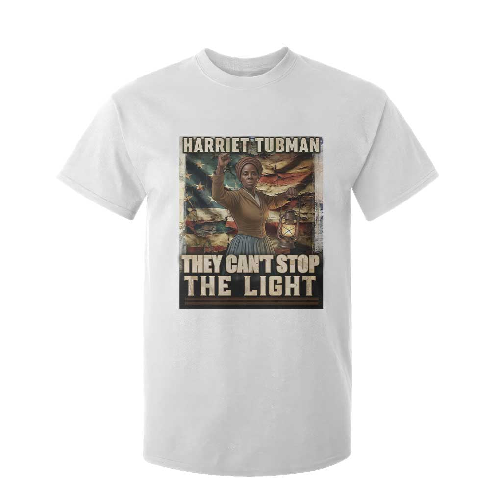 Harriet Tubman T Shirt For Kid Thay Can Not Stop The Light