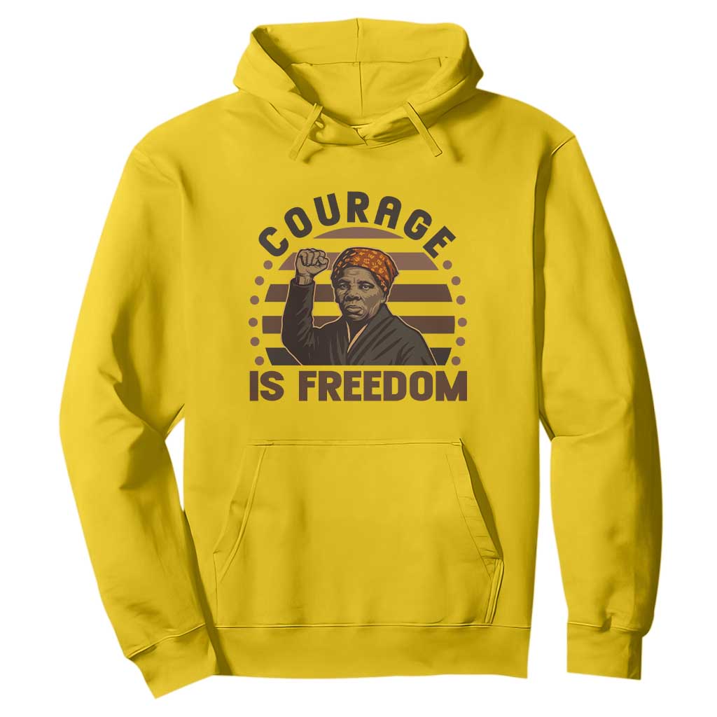 Harriet Tubman Legacy Hoodie Courage Is Freedom