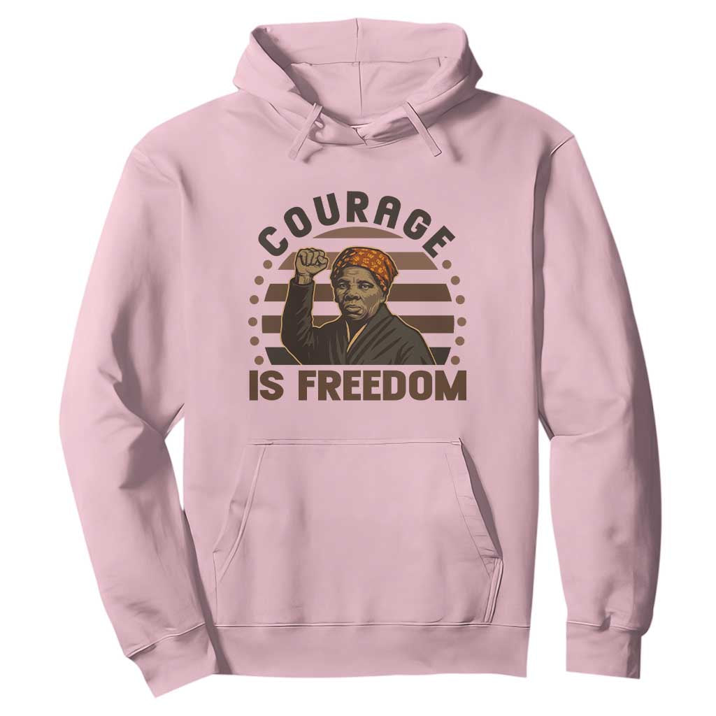Harriet Tubman Legacy Hoodie Courage Is Freedom
