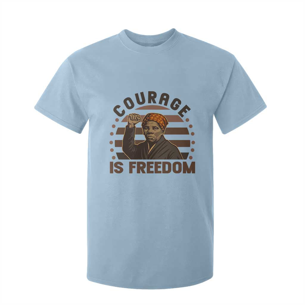 Harriet Tubman Legacy T Shirt For Kid Courage Is Freedom