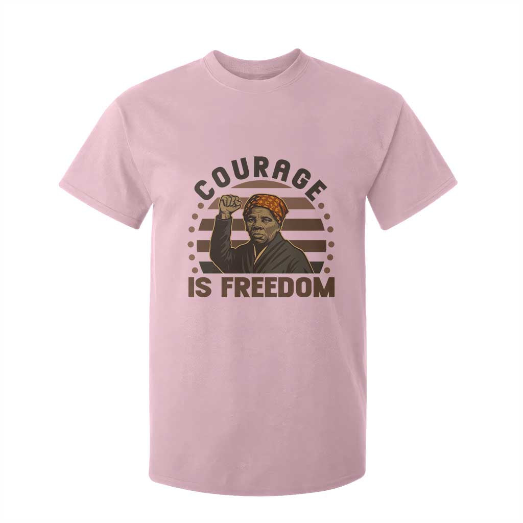 Harriet Tubman Legacy T Shirt For Kid Courage Is Freedom