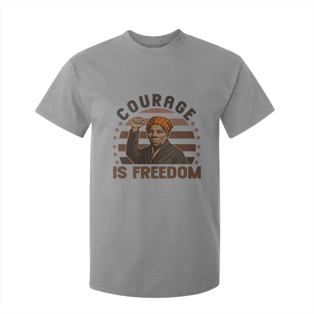 Harriet Tubman Legacy T Shirt For Kid Courage Is Freedom