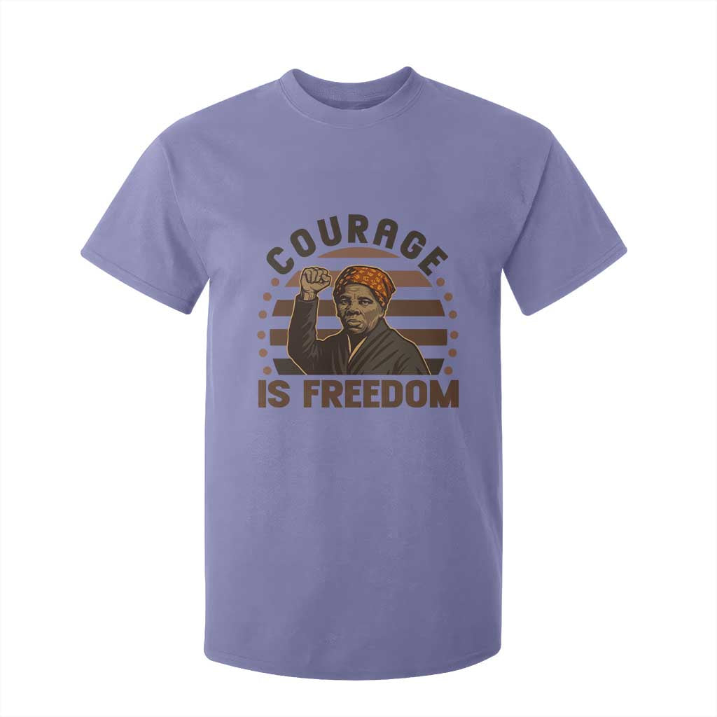 Harriet Tubman Legacy T Shirt For Kid Courage Is Freedom